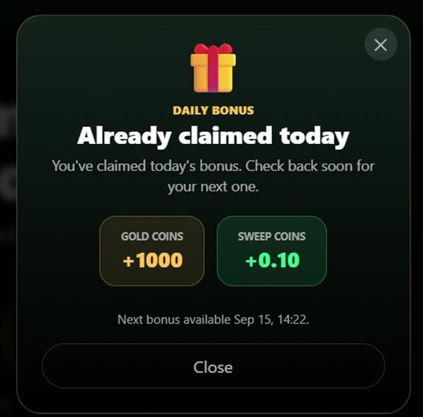 Wild World Daily Bonus