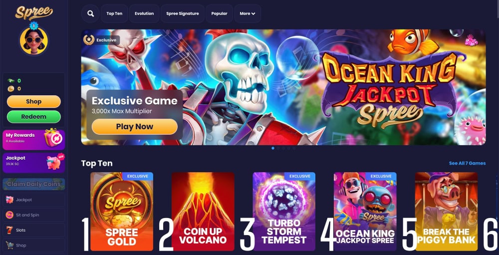 Spree homepage October 2026