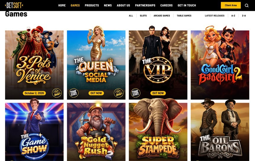 Betsoft Games