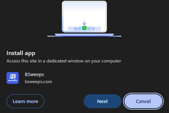 BSweeps App