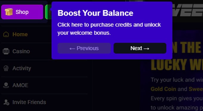 BSweeps Bonus