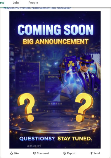 BSweeps Company Website