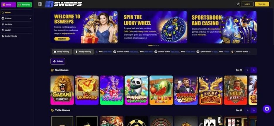 BSweeps Homepage