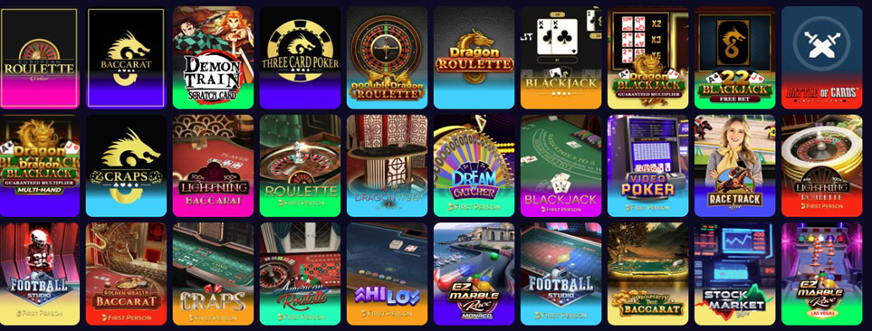 BSweeps Table Games
