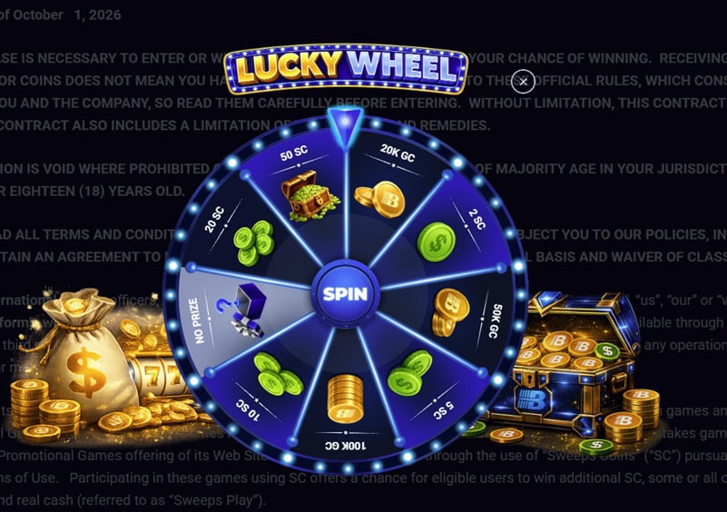 BSweeps Wheel Bonus