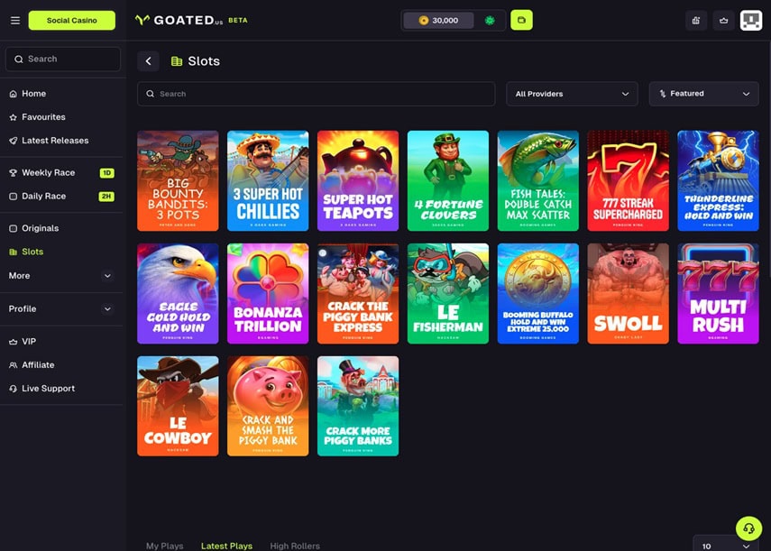 Goated.us Slots