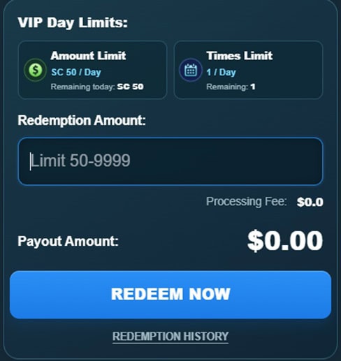GoldenBuck Redeem