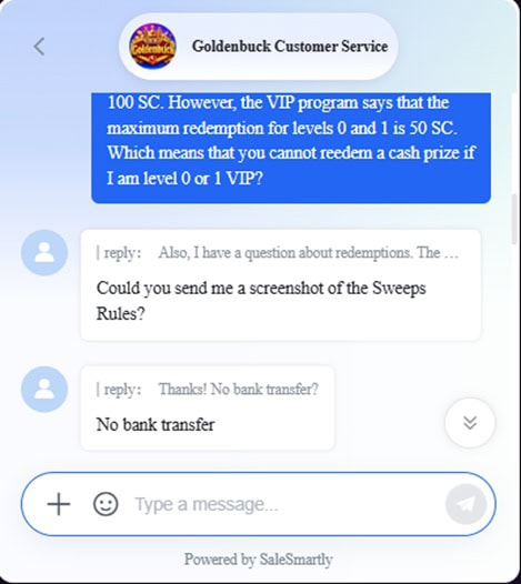 GoldenBuck Support