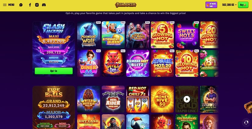 Jumanza Jackpots