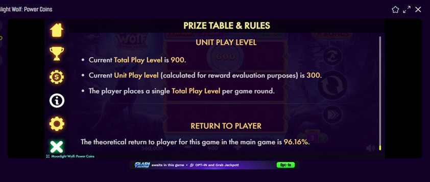 Jumanza Slot Info