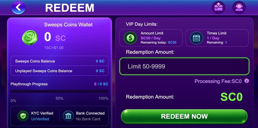 LaviBucks Redeem