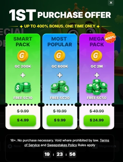LuckyFizz Deposit Bonuses