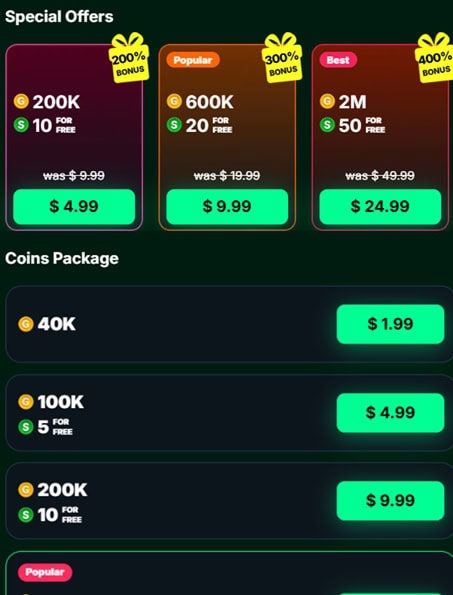 LuckyFizz Offers