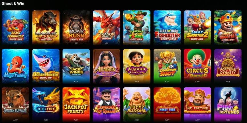 LuckyFizz Shoot & Win Games