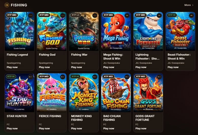 NewLuck Fish Games