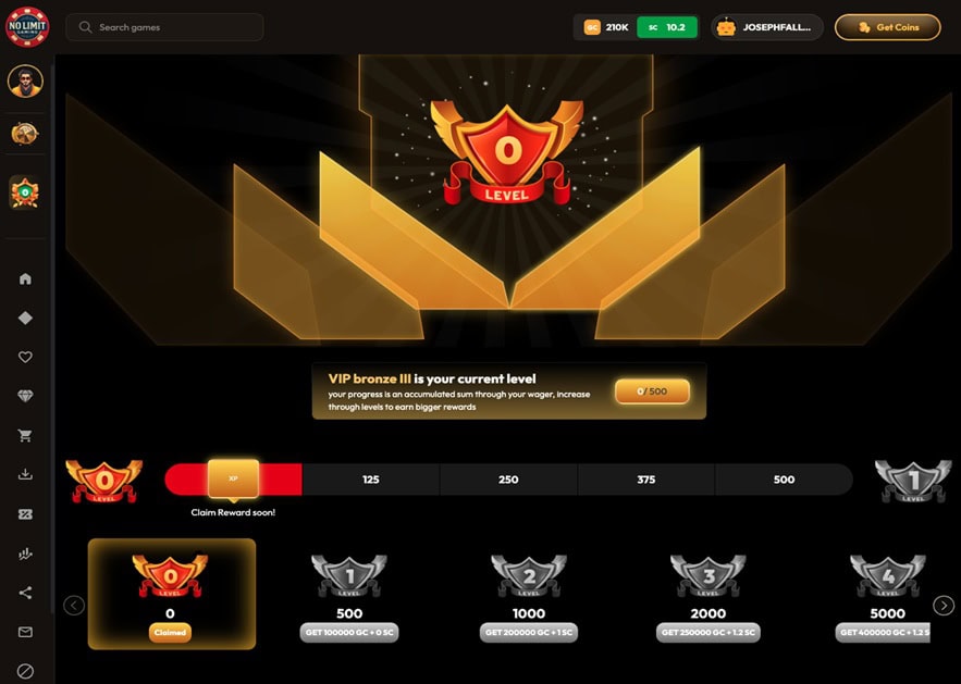 NoLimitGaming VIP