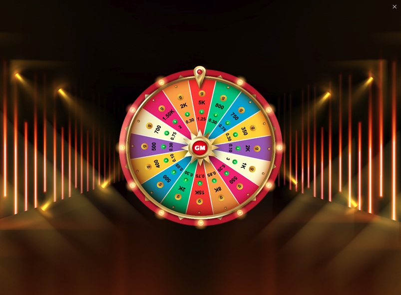 NoLimitGaming Wheel Bonus