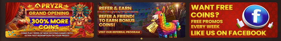 Pryzr Bonuses