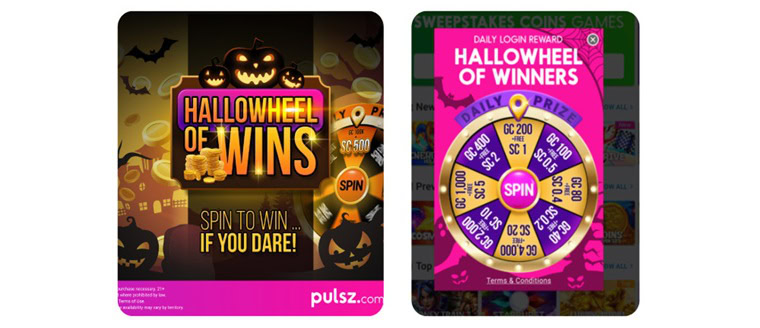 Pulsz Halloween Bonus