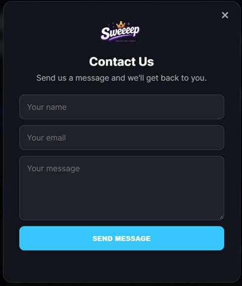 Sweeeep.us Support