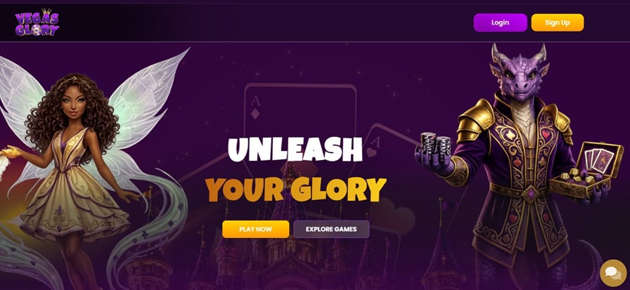 Vegas Glory Homepage
